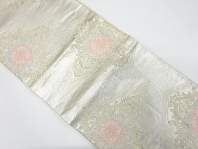 Japanese Kimono / Antique / Fukuro Obi Silk